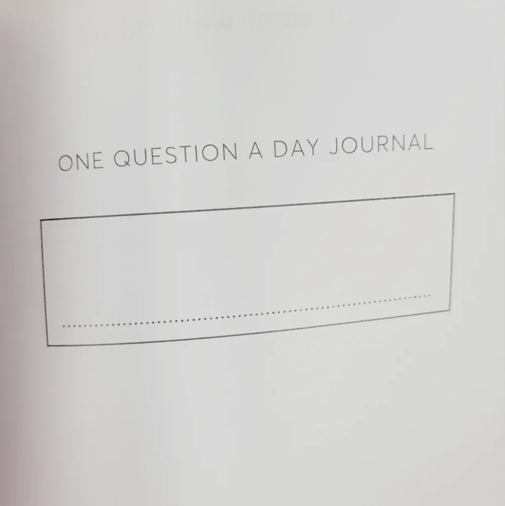 One Question a day Journal nwt Purple